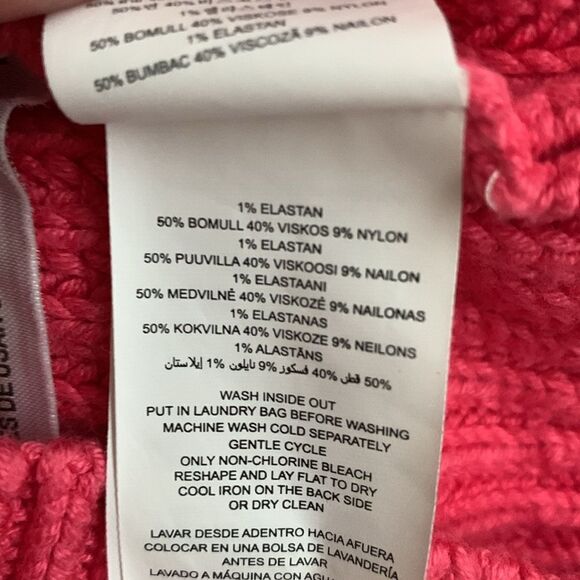 Michael Kors Women’s Camilla Rose Turtleneck Sleeveless Sweater Size XS - Picture 8 of 8